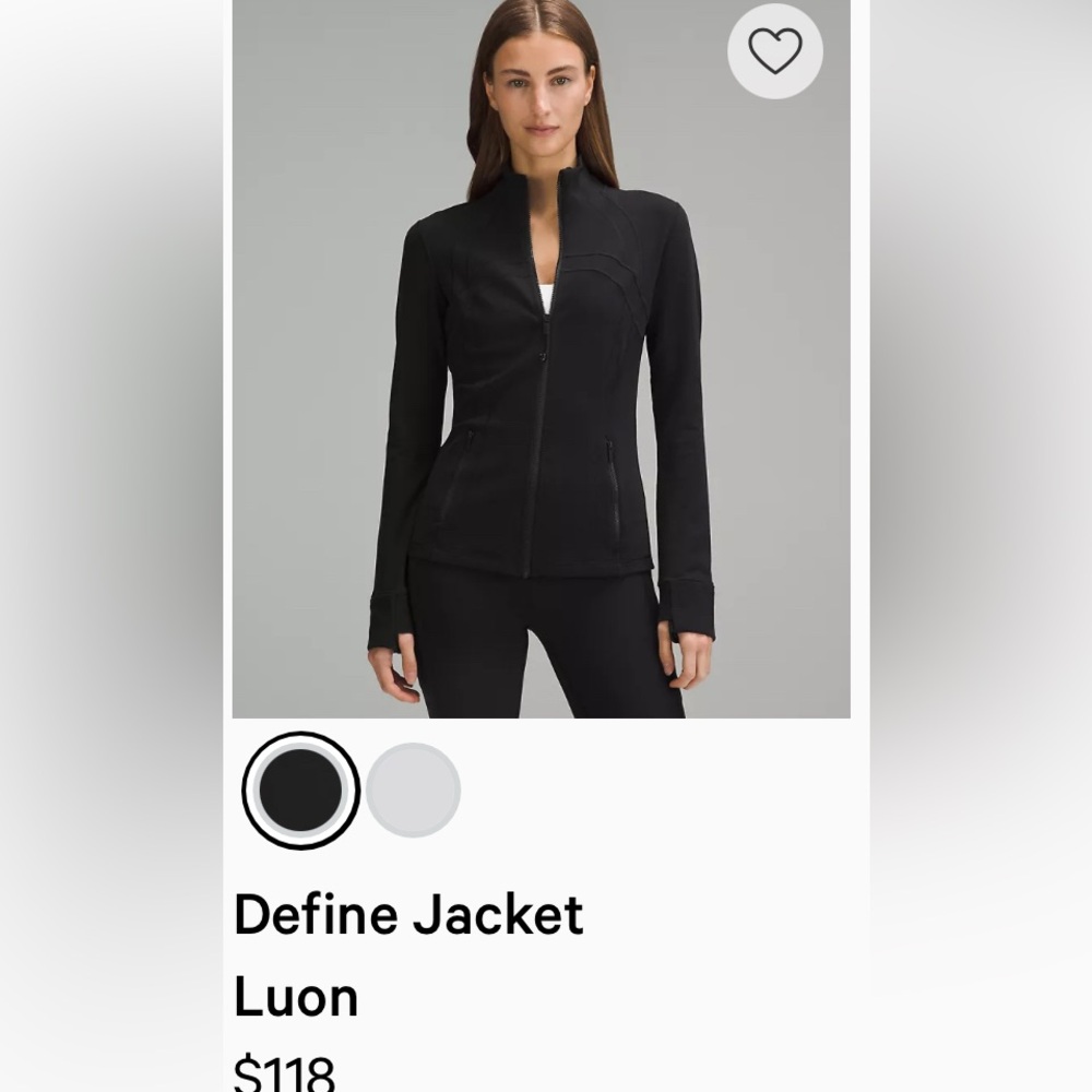 Define Jacket- Black size 12